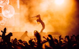 Catfish and the Bottlemen performing on the main stage at Boardmasters Music Festival, Watergate Bay, Newquay. Photography by Music Festival photographer Will Bailey